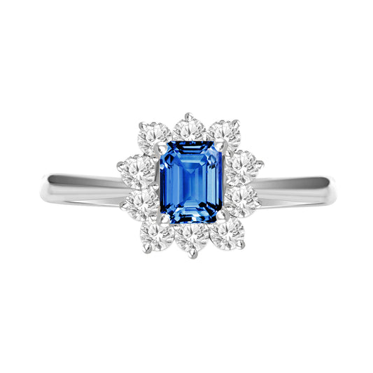 Spencer Blue Sapphire Ring