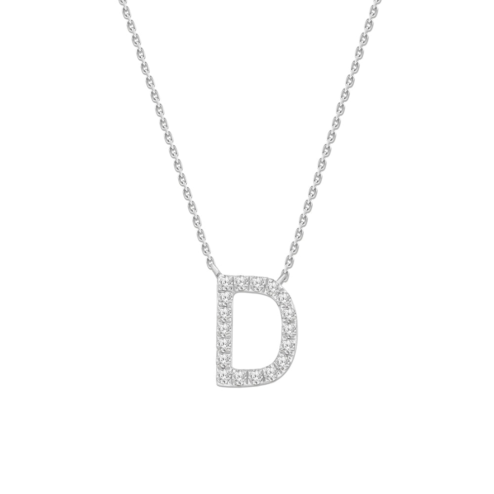 Say My Name Diamond Necklace