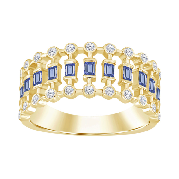 Art Deco Sapphire Ring