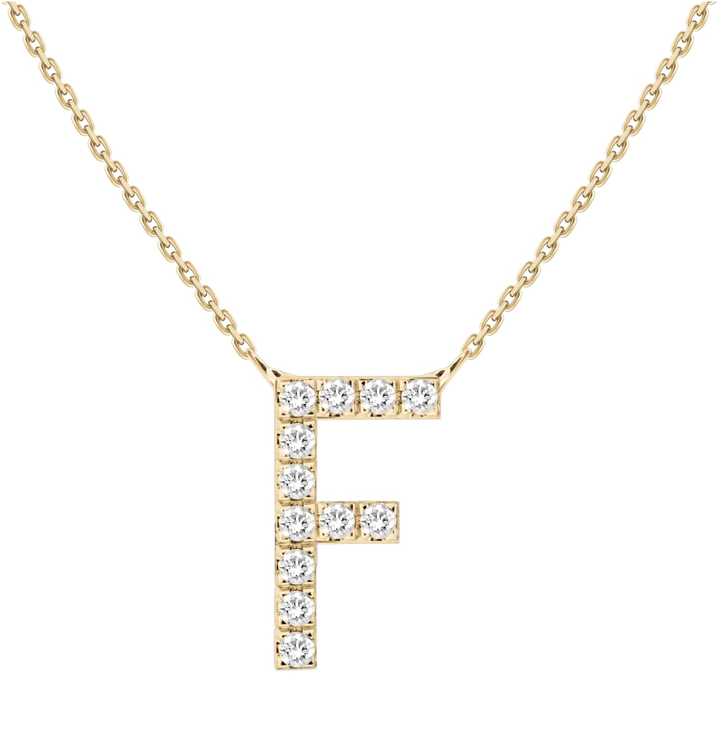 Say My Name Diamond Necklace