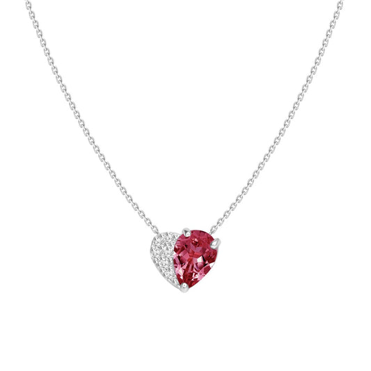 Ruby Diamond Heart