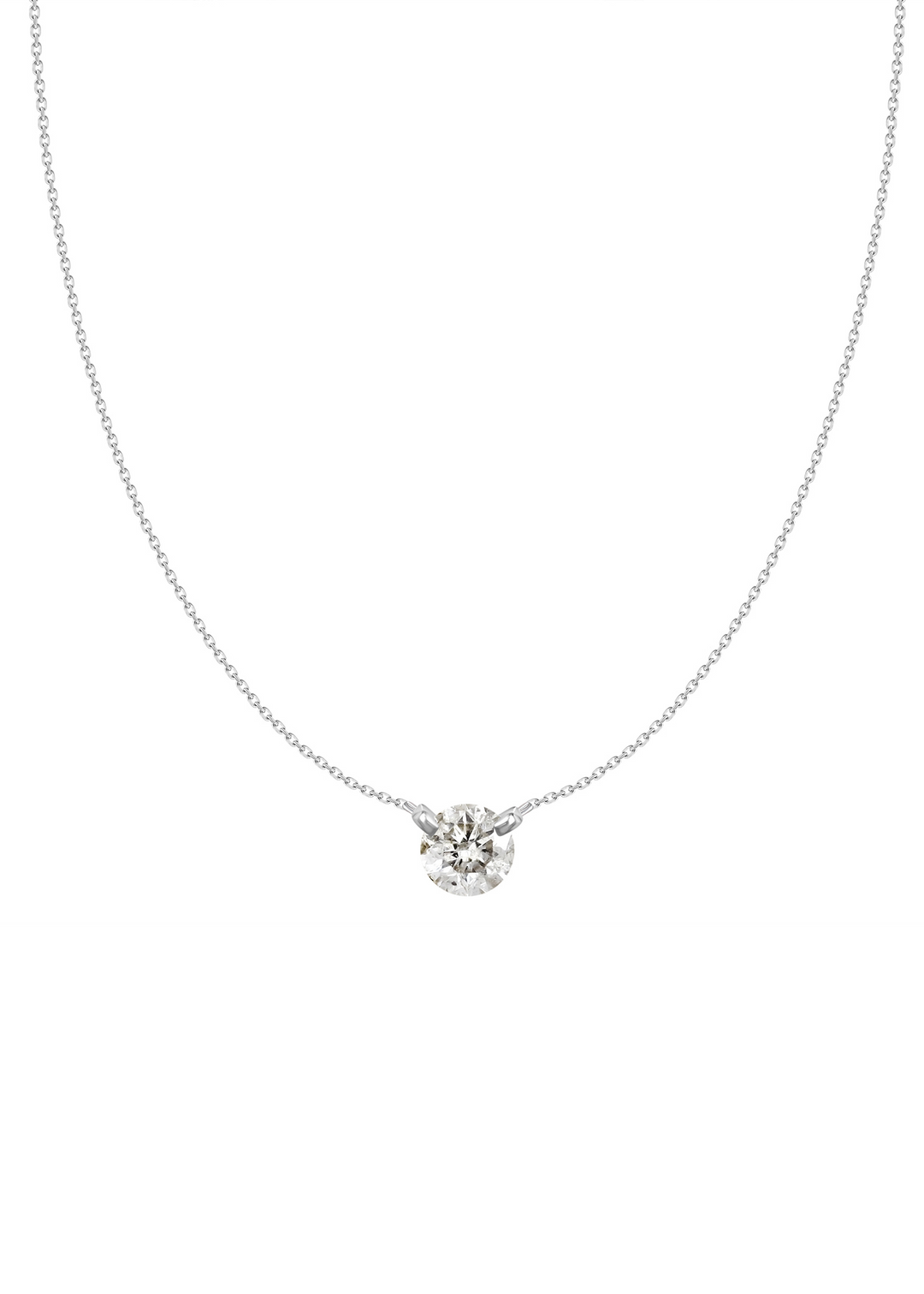 Floating Diamond .50cts.