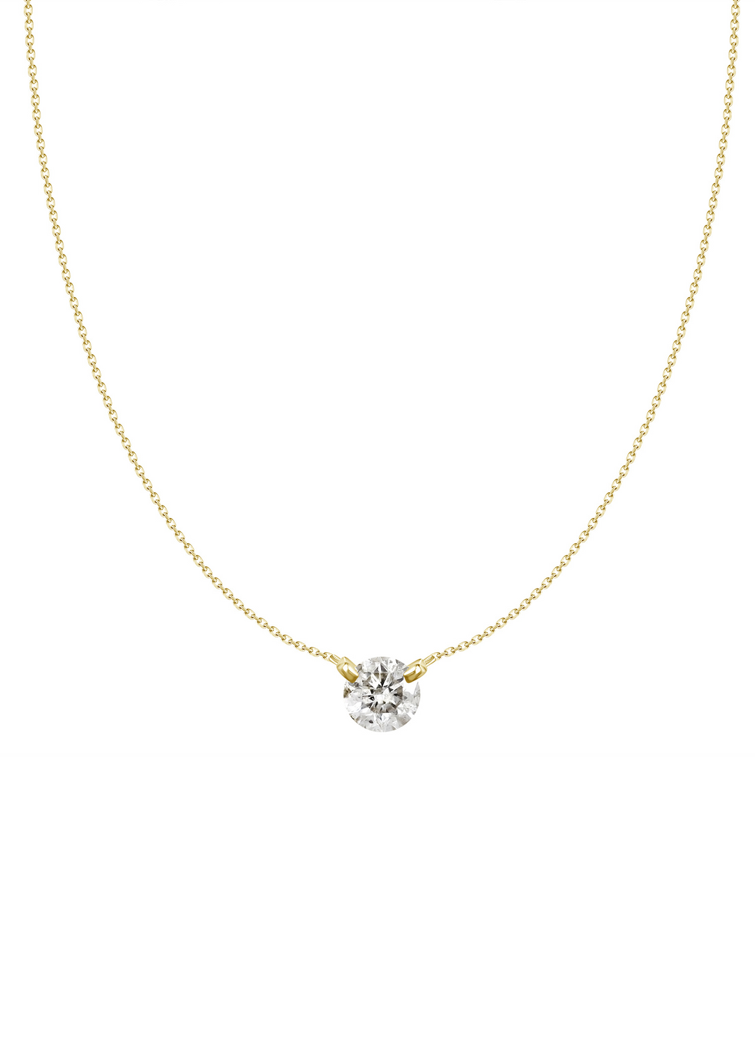 Floating Diamond .50cts.